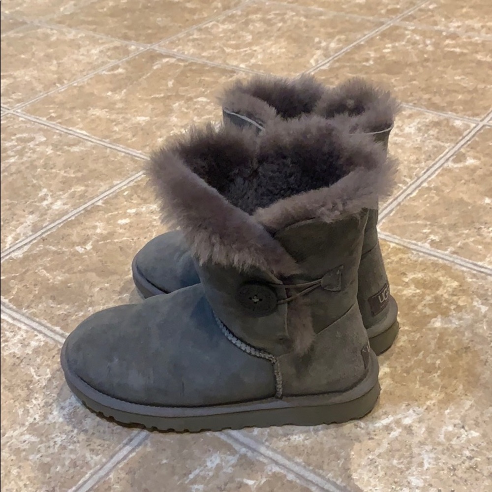 Grey UGG boots